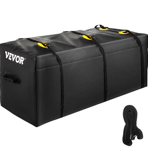 VEVOR Hitch Cargo Carrier Bag, Waterproof 840D PVC, 60"x24"x26" (22 ...