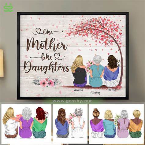 A beautiful clipart image depicting a mother and her daughters sitting ...