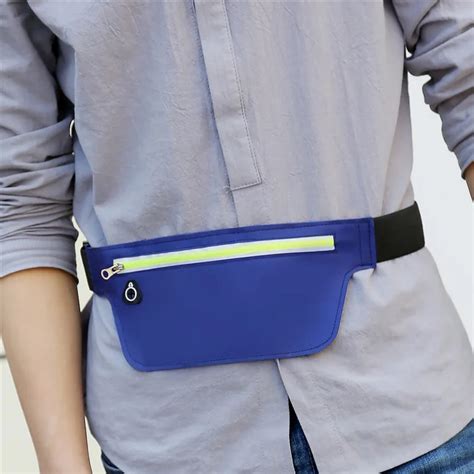 Women Nylon Waist Packs Fanny Pack Belt Laser Chest Phone Pouch Sling ...