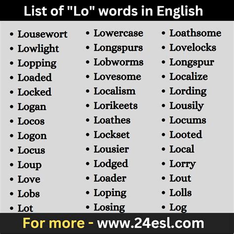 List of "Wa" words in English - 24esl.com