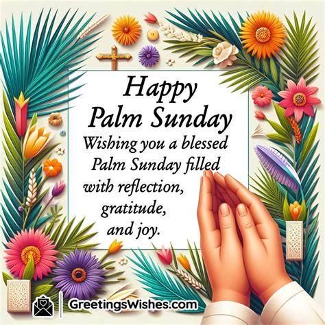 Palm Sunday Blessings Wishes and Heartfelt Messages ( 13 April ...
