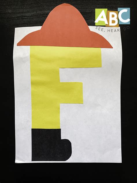 Letter F Crafts and Activities — ABC See, Hear, Do - Worksheets Library