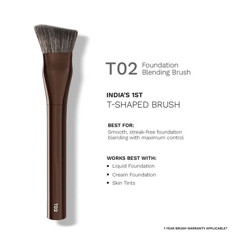 PAC T Series Best Brush for Liquid & Cream Foundation
