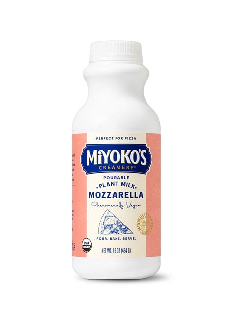 Miyoko's Creamery Liquid Vegan Pizza Mozzarella Cheese Spread ...
