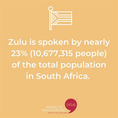 The language of Zulu takes its name from South Africa’s largest ethnic group, the Zulu people ...