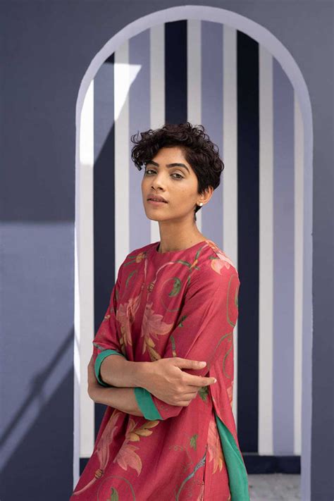 Rani rose kurta set - Elahe