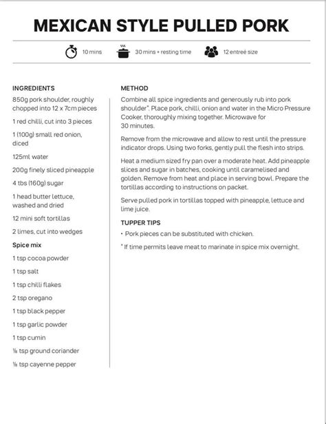 Tupperware Pressure Cooker Instruction Guide 的图像结果