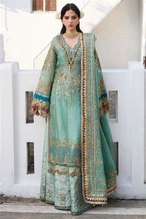 Buy Pakistani Wedding Wear Shararas Online in Dubai – SALWAR MAHAL
