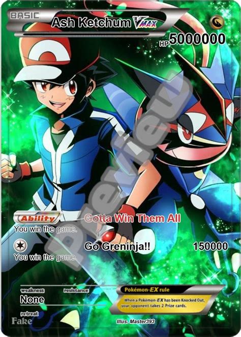 Buy Ash Ketchum VMAX Gx Pokemon Card Online in India - Etsy