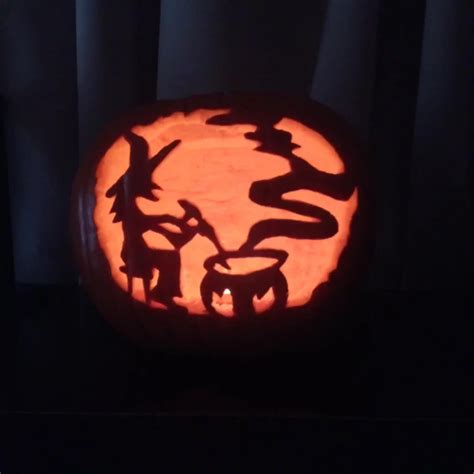 49 Creative Witch Pumpkin Carving Ideas: Easy Stencils, Templates ...