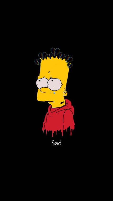 [100+] Bart Simpson Sad Pictures | Wallpapers.com