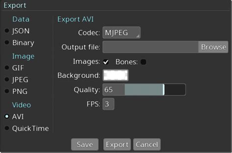 Bone Animation Programm 的图像结果