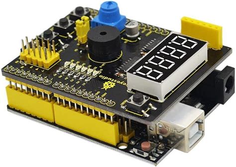 KEYESTUDIO Multi-Purpose Shield V2 with 4-Digit LED India | Ubuy