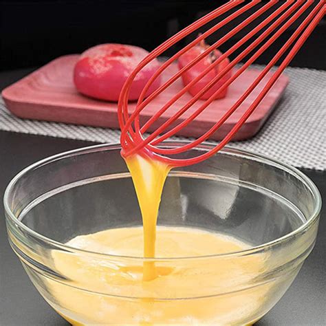 2930 Manual Whisk Mixer Silicone Whisk, Cream Whisk, — DeoDap