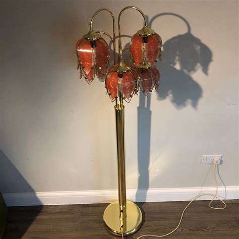 Vintage Flower Floor Lamp at Kathleen Flores blog