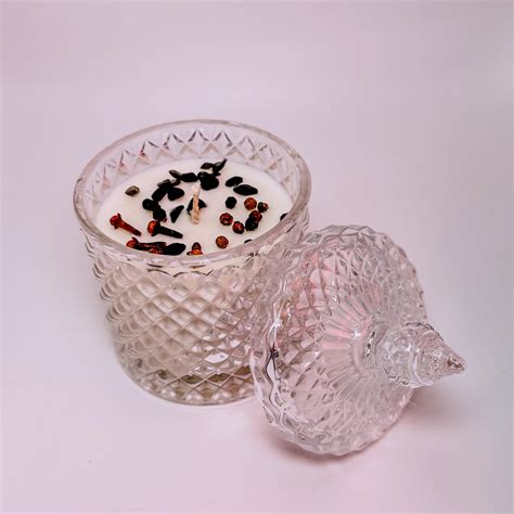 Guardian Light Crystal Infused Candle | Protective Glow