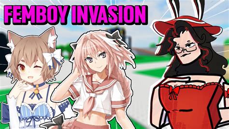 Femboys Vs Combat Warriors - YouTube