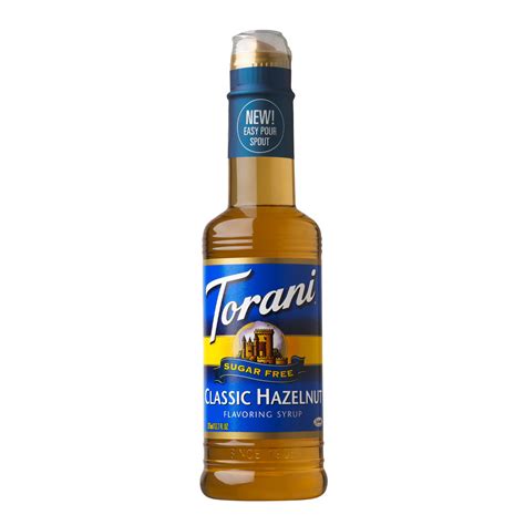 Torani Sugar Free Hazelnut Syrup 375ml - ECS Coffee