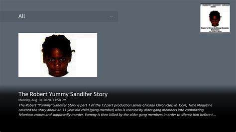 Chicago Chronicles The Robert Yummy Sandifer Story - App on Amazon Appstore