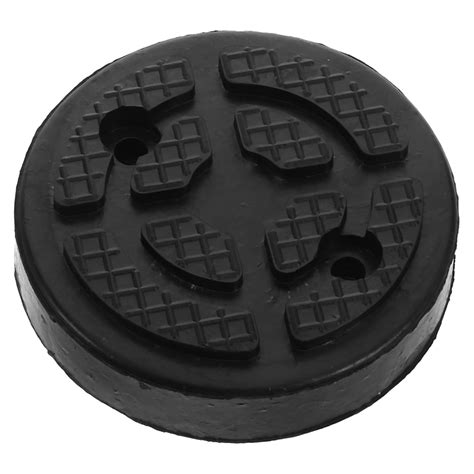 BESTONZON Universal Round Rubber Floor Jack Pad for Car Lift Stable ...