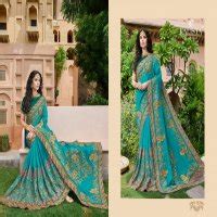 KALISTA FASHION KOHINOOR INDIAN HEAVY EMBROIDERY PARTY WEAR SAREE ...