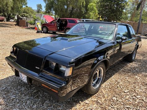 1987 Buick Regal Coupe Black GRAND NATIONAL - Classic Buick Regal 1987 ...
