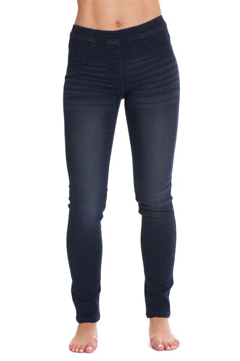 Just Love Women's Denim Jeggings with Pockets - Comfortable Stretch ...