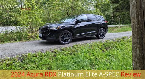 2024 Acura RDX Platinum Elite A-Spec Review