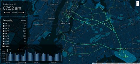 MapBox Animation 的图像结果