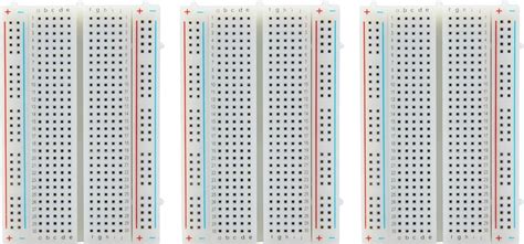 DIYables half-size Breadboard 400 Points for Arduino, ESP32, ESP8266 ...