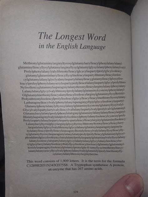 The Longest Word in the English Language. : r/Damnthatsinteresting
