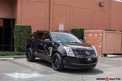 2015 Cadillac SRX on 20″ KMC Slide 651 Gloss Black Wheels | Mod Auto