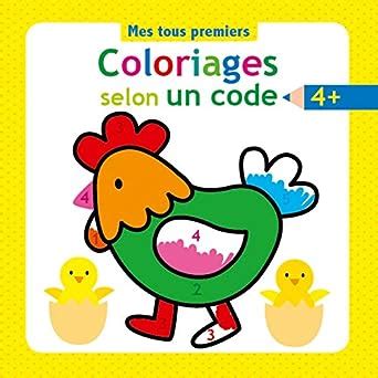 Amazon.in: Buy Colorier selon un code des 4 ans Book Online at Low ...