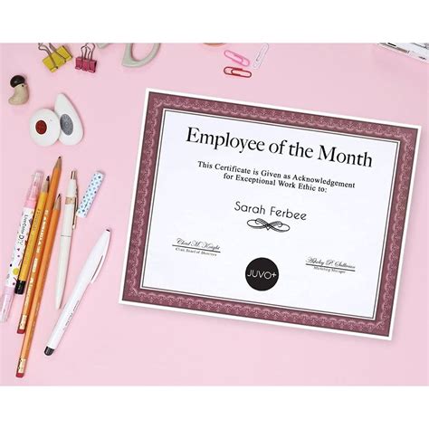 Buy 96 Pack Certificate Papers - 6 Different Assorted Colors, Gold ...