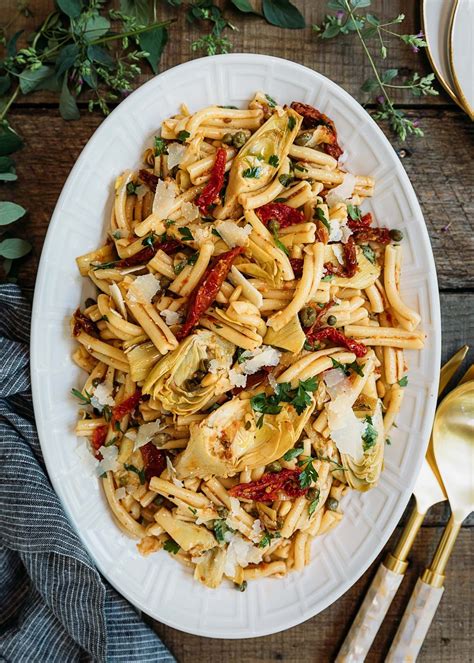 Pasta With Artichoke Hearts And Sundried Tomatoes at Ann Fairley blog