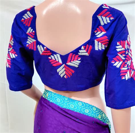 Phulkari Blouse – Aarabi Couture