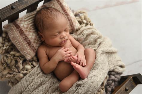 3 Week Old Professional Newborn Photography Session