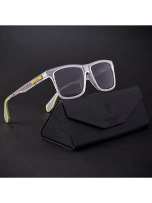 Buy Voyage Clear Polarized Wayfarer Sunglasses for Men & Women ...