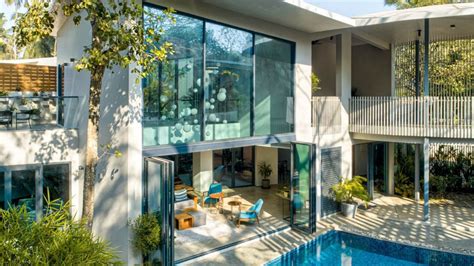 Take a trip to the moon in this serene, celestial bungalow in Goa ...