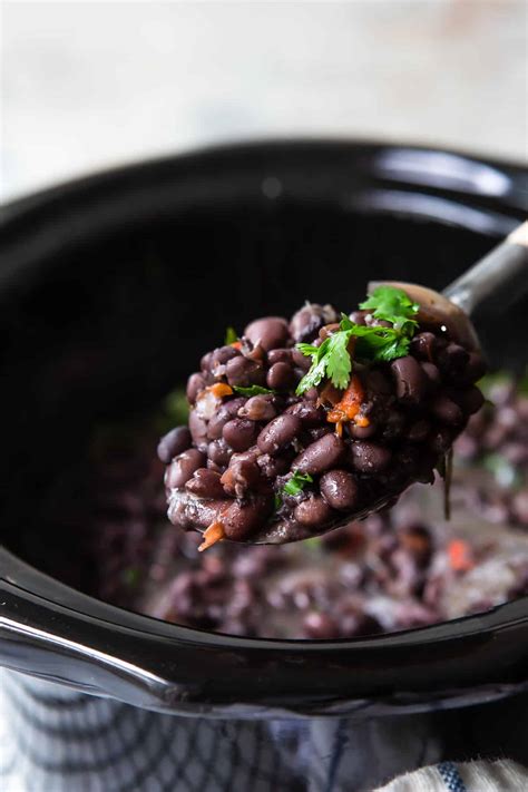 Slow Cooker Black Beans - Culinary Hill