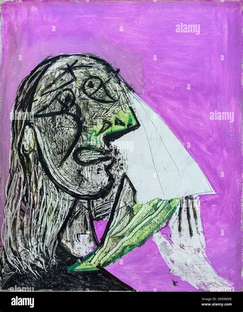 Picasso weeping woman 1937 hi-res stock photography and images - Alamy