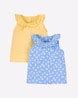 Buy Yellow & Blue Tshirts for Infants by Mothercare Online | Ajio.com