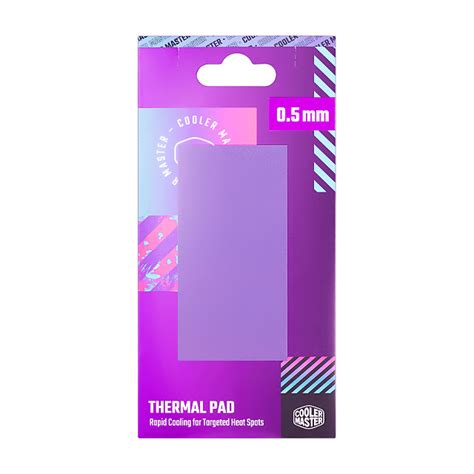 Cooler Master Thermal Pad Rapid Cooling for Targeted Heat Spots - 0.5mm