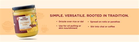 Two Brothers Organic Farms A2 Ghee (500 ml) |Glyphosate free|Free ...