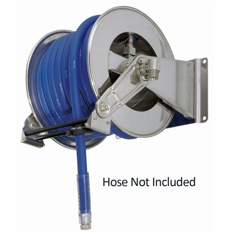 Kiowa Ltd. - 304 Stainless Steel Hose Reel capacity 15-18m x 3/4in id ...