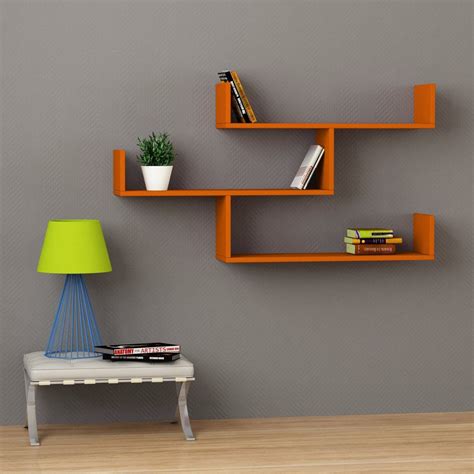 Tibet Contemporary - Modern Design Unique Wall Shelf by Decortie ...