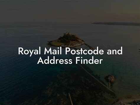 Image result for Postcode Finder Royal Mail Tracking
