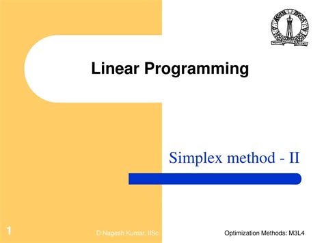 Linear Programming Tips and Tricks 的图像结果