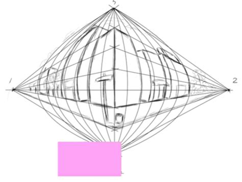 Four-Point Perspective Drawing