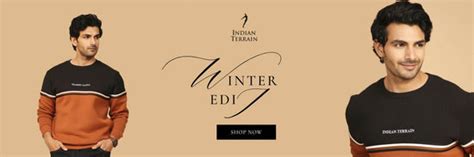 Buy Men's Clothing Online in India | Indian Terrain